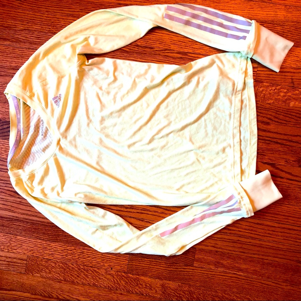 ADDIDAS NEON MINT RUNNING LONGSLEEVE